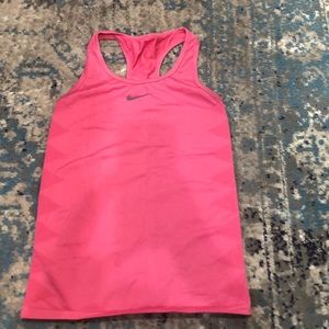 Pink Nike tang top